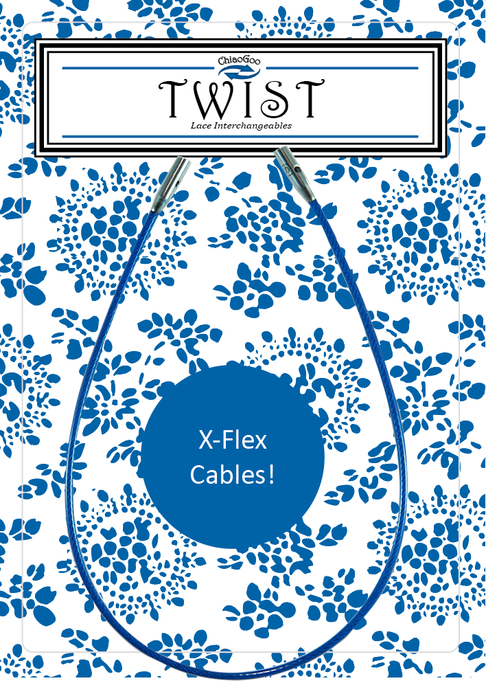картинка Кабель блакитний TWIST X-Flex Blue Small